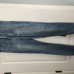 Paperbag High Waist. Blue Jeans